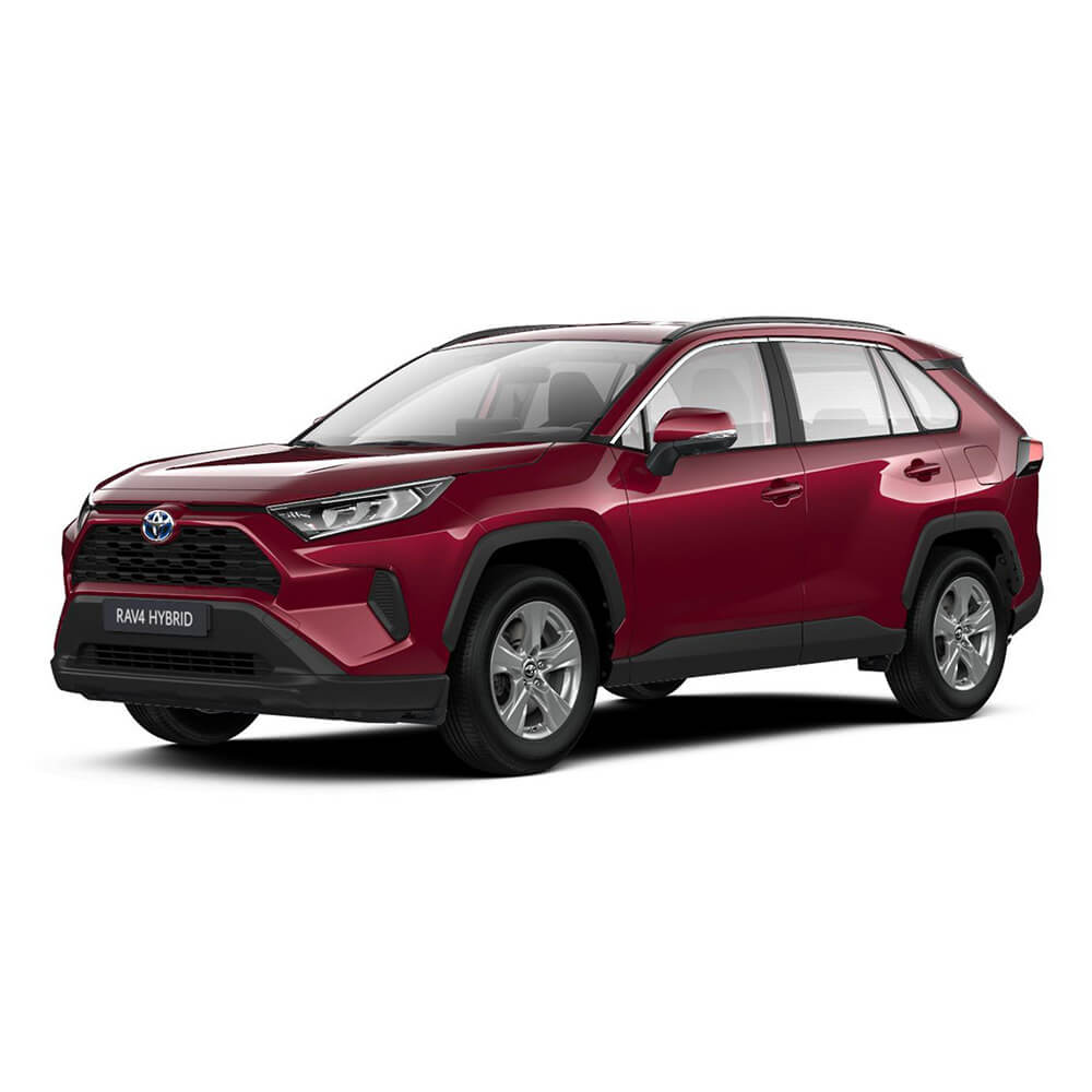 Why "Zero Excess" is the only car rental insurance you need in Crete. The image shows a red Toyota Rav.